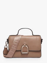 Cross Body Tas S Altesse Leder Etrier Bruin altesse EALT048S