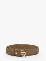 Verstelbare Riem Equestre Croco Etrier Bruin equestre croco EECQ414C