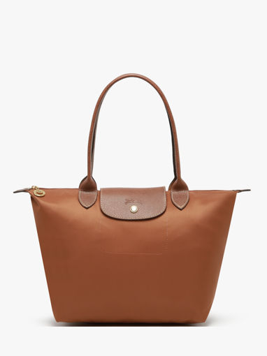 Longchamp Le pliage original Schoudertas Bruin