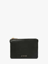 Portemonnee Tradition Leder Etrier Zwart tradition ETRA421S
