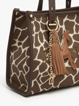 Bijou De Sac Safari Etrier Marron safari ESAI420M-vue-porte