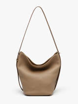 Schoudertas Rugzak M Cavalier Leder Etrier Bruin cavalier ECLR126M