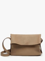 Sac Bandouli�re Cavalier Cuir Etrier Beige cavalier ECLR135M