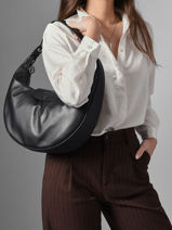 Longchamp Le pliage xtra Besace Noir-vue-porte