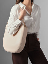 Longchamp Le foulonn� Besace Beige-vue-porte