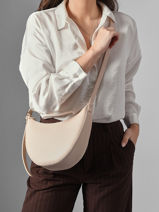 Longchamp Le foulonn� Cross body tas Beige-vue-porte