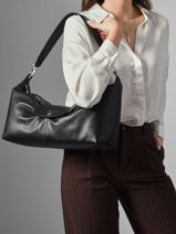 Longchamp Le pliage xtra bow Besace Noir-vue-porte