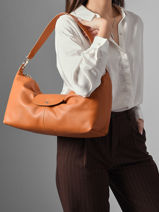 Longchamp Le pliage xtra bow Besace Marron-vue-porte