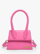 Sac Bandouli�re D'occasion Chiquito Moyen Cuir Jacquemus Rose second life 1560114