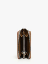 Portemonnee Wt Sigle Miniprix Bruin wt sigle 5009-vue-porte