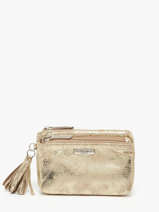 Porte-monnaie Miniprix Or perle F5016