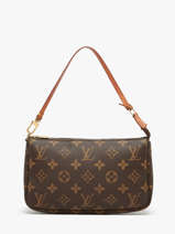 Mini-sac D'occasion Louis Vuitton Pouch Monogramm Brand connection Marron louis vuitton AAZ0834