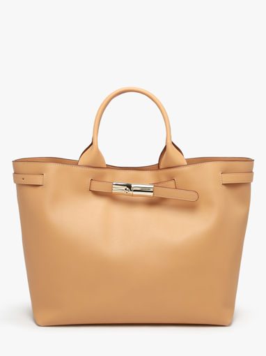 Longchamp Le roseau smart Sac port main Beige