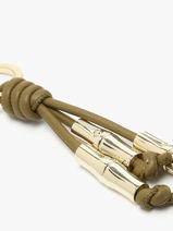 Longchamp Le roseau sleek Porte cls Vert-vue-porte