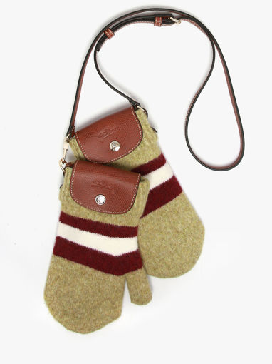 Longchamp Le pliage cocooning Sac port travers Vert