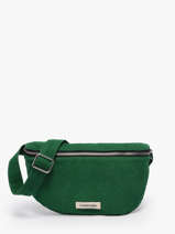 Le Sac Banane Custine Coton Recycl� Rivedroite Vert timeless CUSTITIM