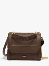 Sac � Main M Ninon Cuir Lancel Marron ninon A09222