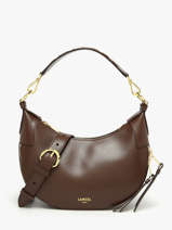 Sac Bandoulire Origami Cuir Lancel Marron origami A13313