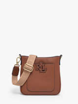 Sac Bandoulire Mini Cameryn Cuir Lauren ralph lauren Marron cameryn 31982184