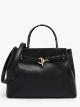 Sac Port� Main Large Blake Cuir Lauren ralph lauren Noir blake 31P03417