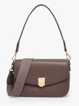 Sac Port� �paule Alpes David jones Marron alpes 2