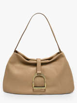 Sac Port� �paule Etalon Cuir Etrier Beige etalon EETA197M