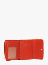 Porte-monnaie Ange Cuir Arthur & aston Orange ange 316-vue-porte