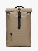 Sac � Dos 1 Compartiment + Pc 14" Rains Beige city 13320