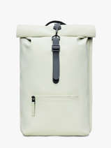 Rolltop Rucksack - Sac � Dos 1 Compartiment + Pc 14" Rains Jaune city 13320