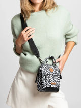 Sac Nano Bag 1 Compartiment Cabaia Noir adventurer NANOBAG-vue-porte