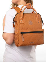 Adventurer Small - Minirugzak  Cabaia Geel adventurer S-vue-porte