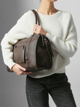 Sac Port� �paule A4 Grained Miniprix Multicolore grained F8533-vue-porte