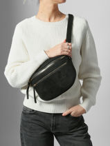 Sac Banane Miniprix Marron sangle 9-vue-porte