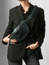 La Banane Minuit Cuir Paul marius Vert minuit BANANMIN-vue-porte