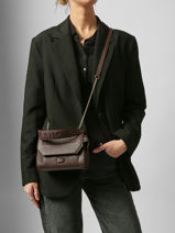 Sac  Main S Ninon Cuir Lancel Marron ninon A09221-vue-porte