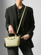 Longchamp Le pliage xtra Sac port main Vert-vue-porte