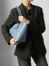 Longchamp Epure Besace Bleu-vue-porte