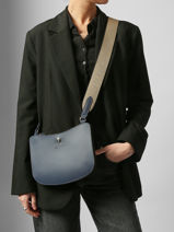 Longchamp Epure timeless Cross body tas Beige-vue-porte