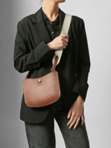 Longchamp Epure timeless Sac port� travers Marron-vue-porte