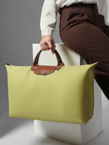 Longchamp Le pliage original Sac de voyage Vert-vue-porte