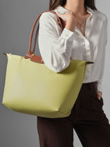Longchamp Le pliage original Schoudertas Groen-vue-porte