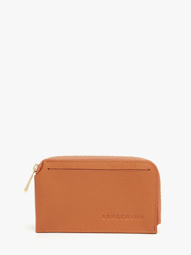Longchamp Le foulonn� Porte billets/cartes Orange