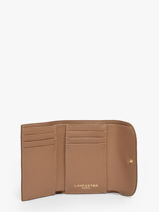 Porte-monnaie Sierra Cuir Lancaster Beige sierra pm 14-vue-porte
