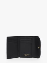 Porte-monnaie Sierra Cuir Lancaster Noir sierra pm 14-vue-porte