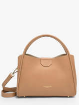 Sac � Main Ida Double Cuir Lancaster Beige ida double 84