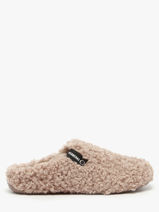 Chaussons York Curly Verbenas Rose women 86050660-vue-porte