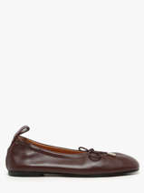 Ballerinas Rosalind Uit Leder Alohas Bruin women 10030302