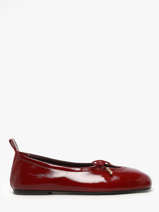 Ballerinas Rosalind Uit Leder Alohas Rood women 10077602