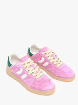 Sneakers Goal Uit Leder Coolway Roze women 7603146