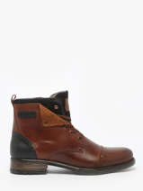 Bottines Yedos En Cuir Redskins Marron men YEDOS